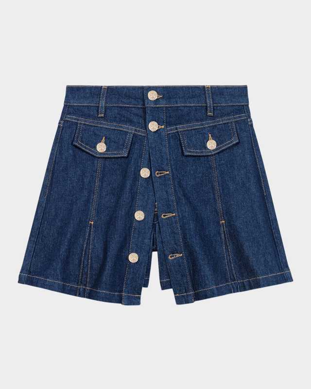 Ily Denim Mini Skort